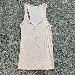 Aerie Ribbed Pink Tank